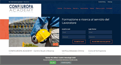 Desktop Screenshot of confeuropacademy.org